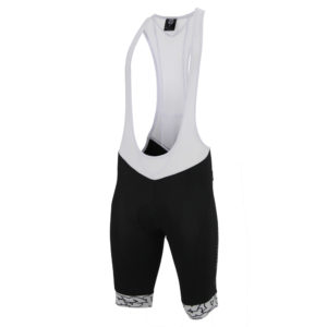 Bibshort Big Ring Graffiti Mantra Black/White