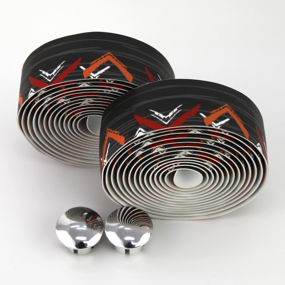 Handle bar Tape Big Ring Zig Zag Black 1 Handle bar Tape Big Ring Zig Zag Black