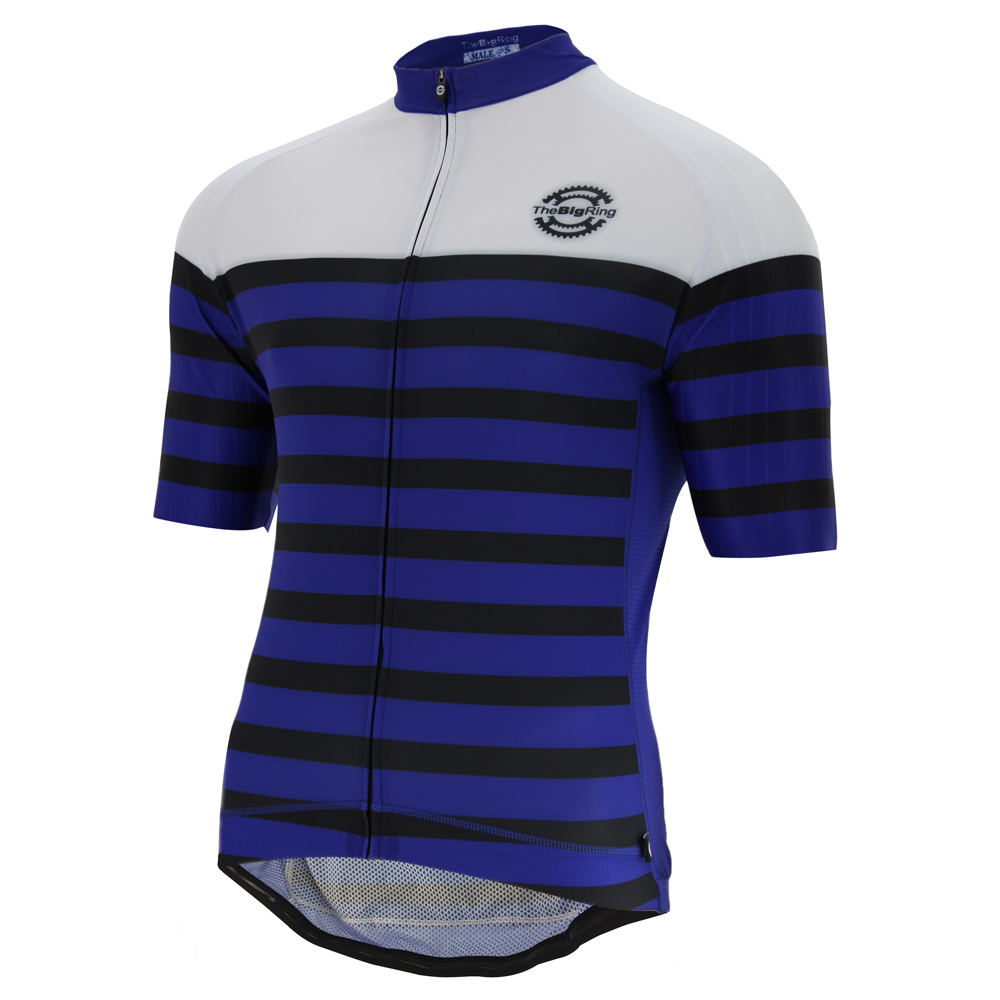 Jersey S/S Bands Black/Navy 1 Jersey S/S Bands Black/Navy