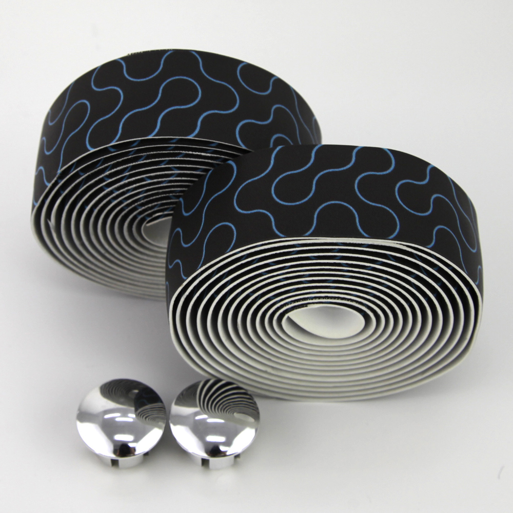Handle bar Tape Big Ring Chaindrive Blue/Black 1 Handle bar Tape Big Ring Chaindrive Blue/Black