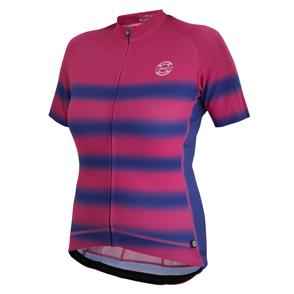 Jersey S/S Big Ring Rothko Style Pink Bands 1 Jersey S/S Big Ring Rothko Style Pink Bands