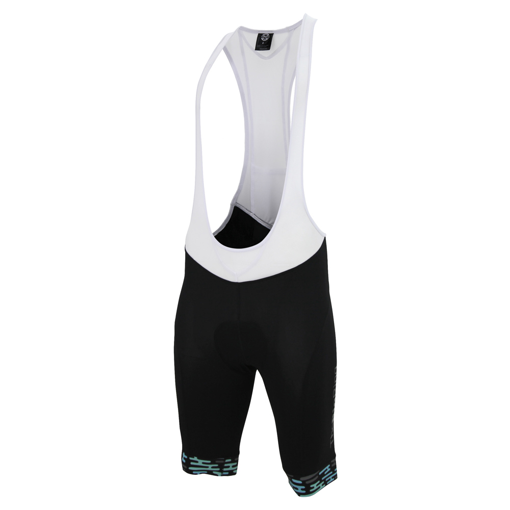 Bibshort Big Ring Tarmac Flow Greys/Black/Aqua 1 Bibshort Big Ring Tarmac Flow Greys/Black/Aqua