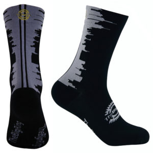 Sock Big Ring Southbank Black White