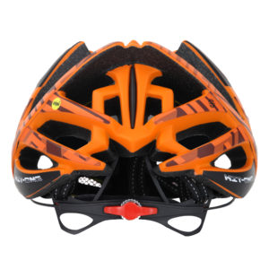 Road Helmet Big Ring Orange Maze