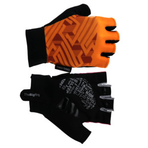 Glove Big Ring Orange Maze