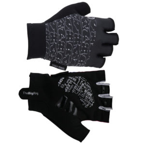 Glove Big Ring Graffiti Mantra Black/White