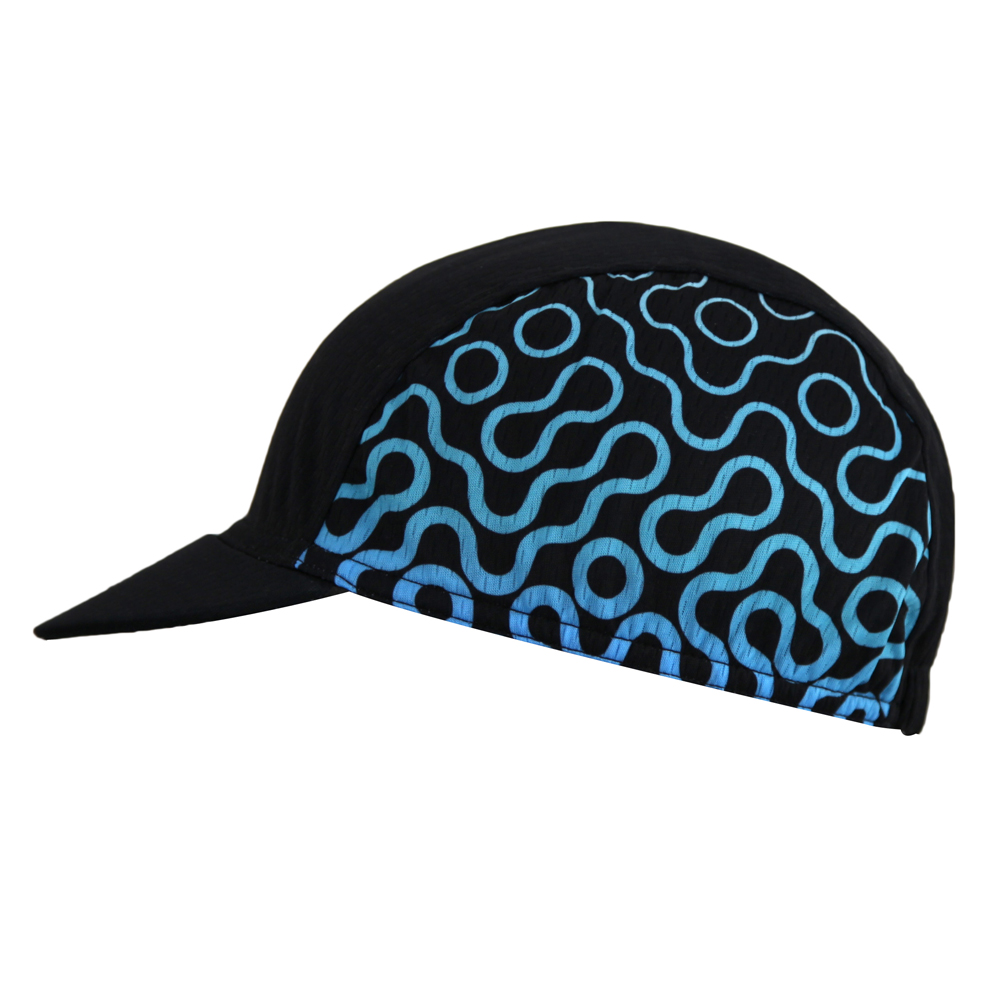 Cap Big Ring Chaindrive Blue/Black 1 Cap Big Ring Chaindrive Blue/Black