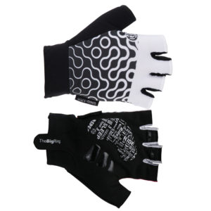 Glove Big Ring Chaindrive White/Black