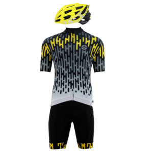 Road Helmet + Jersey + BIB Shorts from Draft Yellow