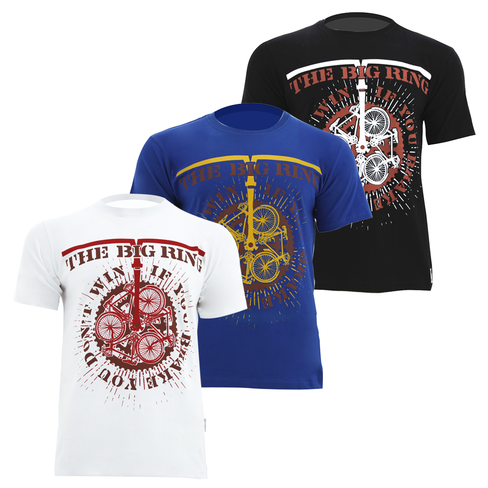 THE BIG RING S/S CASUAL T-SHIRT NO BRAKE 1 THE BIG RING S/S CASUAL T-SHIRT NO BRAKE