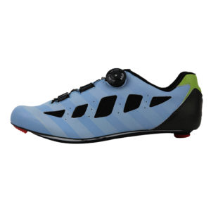 Bicycle Shoe Carbon Customized Big Ring Arrow Blue/Green