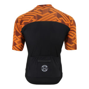Jersey S/S Big Ring Orange Maze