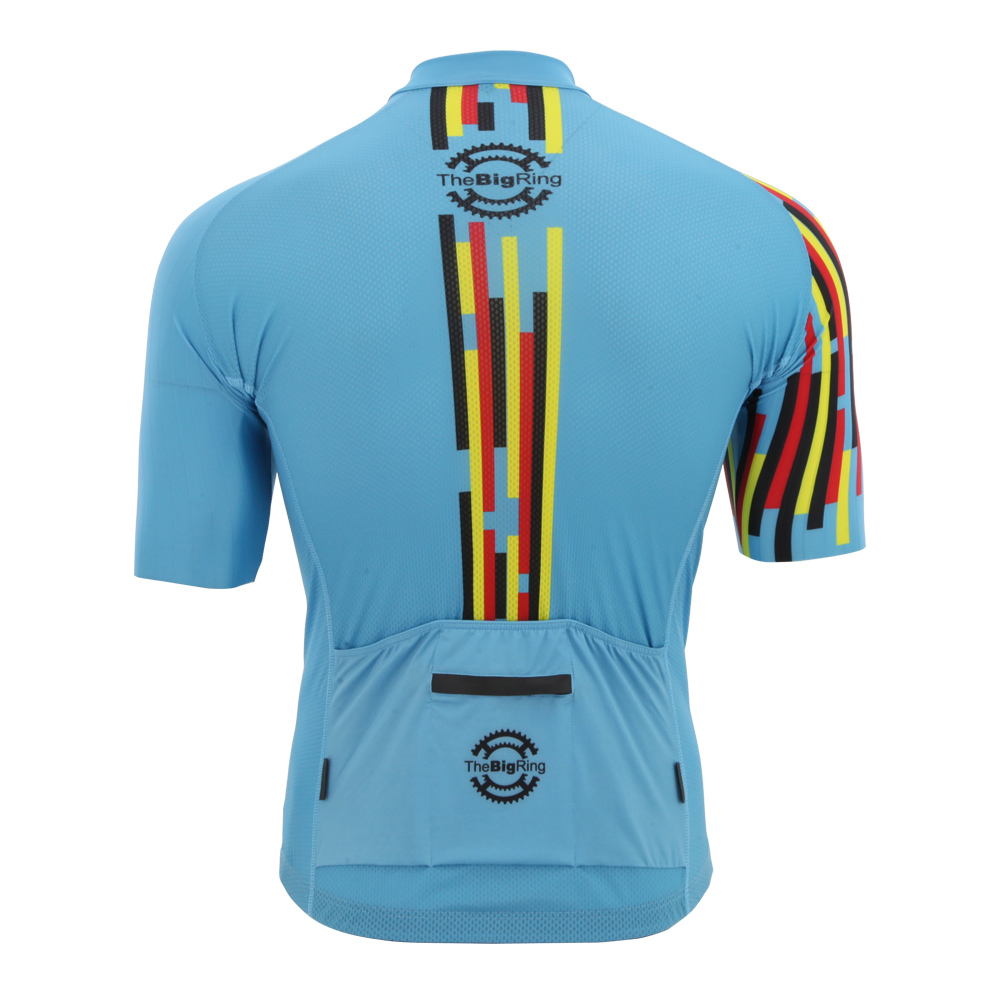 BR3030-01-4 Jersey S/S Belgium Blue
