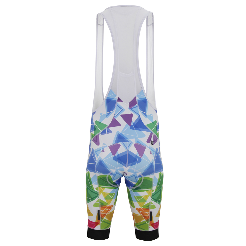 BR3060-02-4 Bibshort Big Ring Colorful Triangle