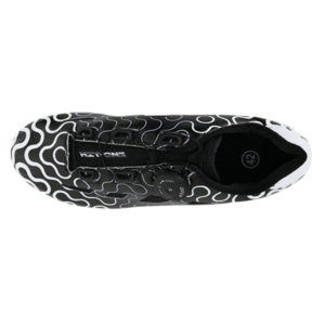 Bicycle Shoe Carbon Customized Big Ring Chaindrive White/Black