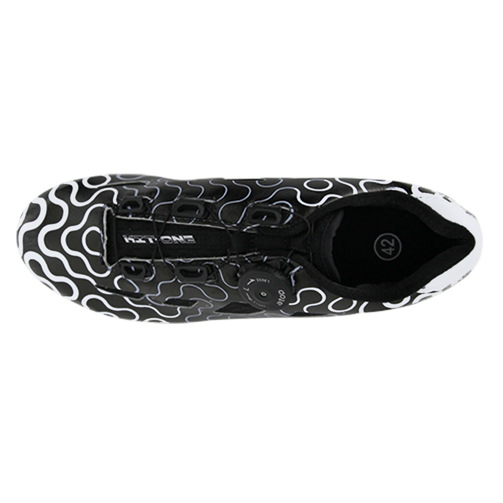 BR3100-16-5 Bicycle Shoe Carbon Customized Big Ring Chaindrive White/Black