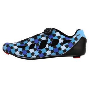 Bicycle Shoe Carbon Customized Big Ring Classic Blue