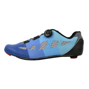 Bicycle Shoe Carbon Customized Big Ring Ride Blues/Grey